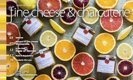 Fine Cheese & Charcuterie August 2017