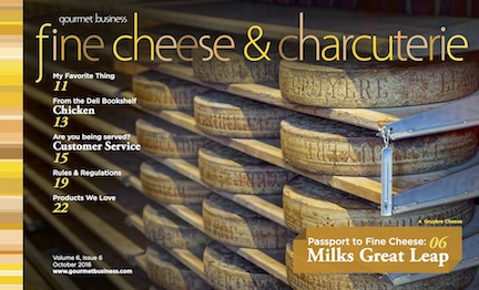 Fine Cheese & Charcuterie October 2016