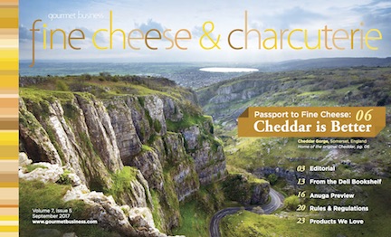 Fine Cheese & Charcuterie September 2017